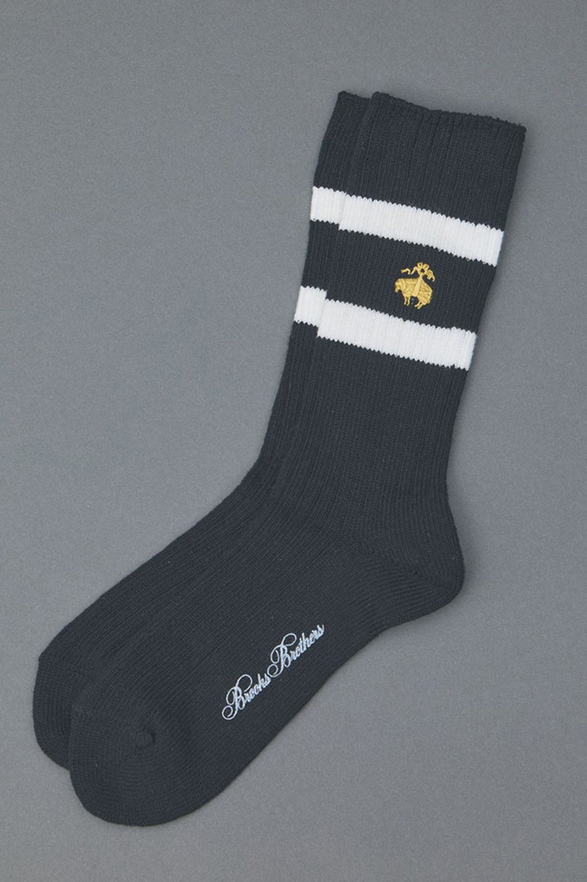 Curensology 【Brooks Brothers】別注ソックス (ブラック, F) カレンソロジー ELLE SHOP Curensology 【Brooks Brothers】別注ソックス (ブラック, F) カレンソロジー ELLE SHOP