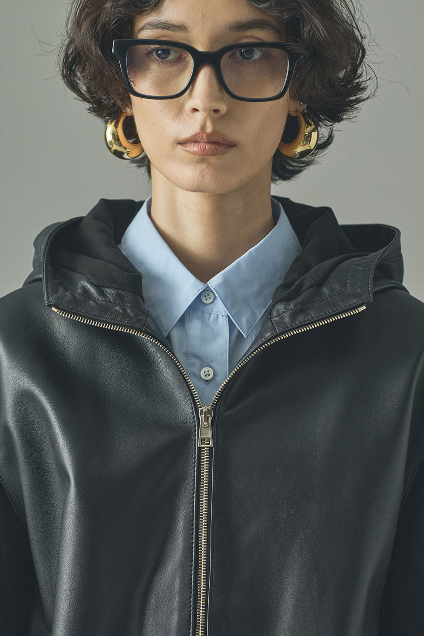 Curensologyカレンソロジー　 【GELLI】ショートレザーブルゾン Curensology（カレンソロジー）の「Curensology(カレンソロジー