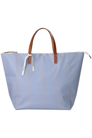 カレンソロジー/CurensologyのCSGストライプPVCバッグL(120200/120201)