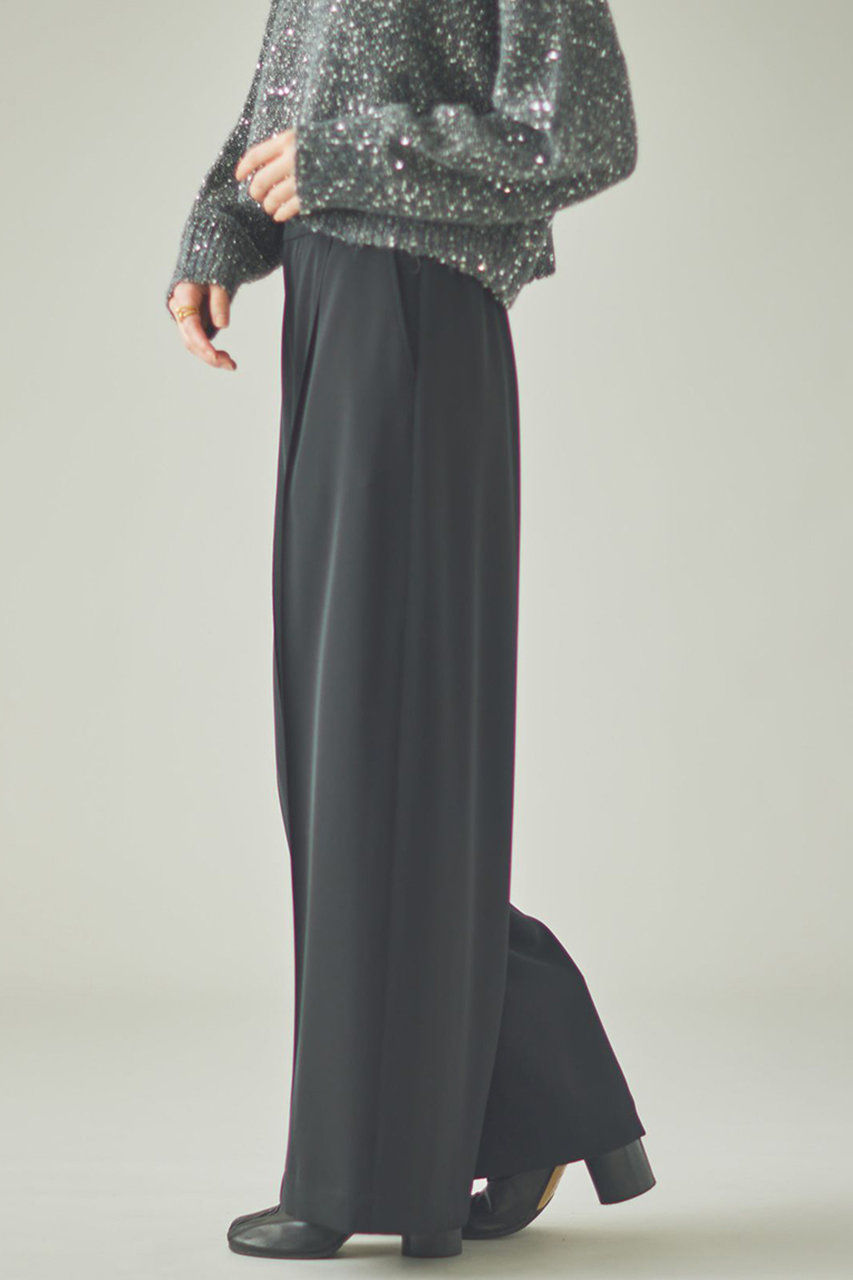 カレンソロジー ウールサロペットパンツ グレー Curensology(カレン