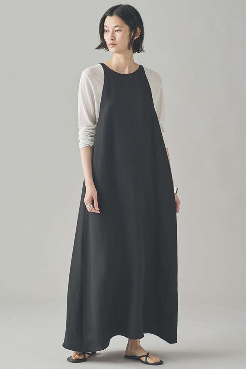 Curensology フィブリルキャミワンピース (ブラック, F) カレンソロジー ELLE SHOP Curensology フィブリルキャミワンピース (ブラック, F) カレンソロジー ELLE SHOP