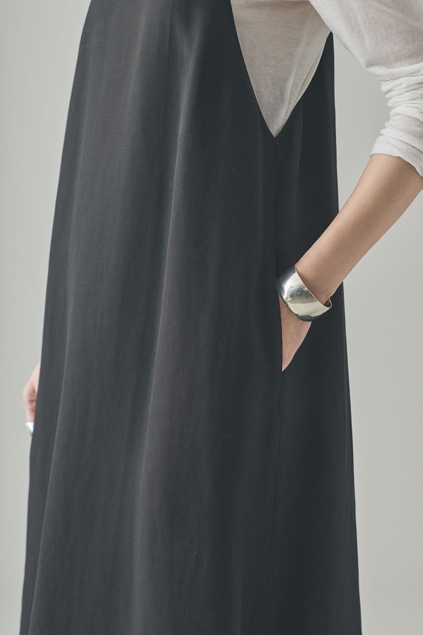 Curensology(カレンソロジー)｜フィブリルキャミワンピース/ブラック