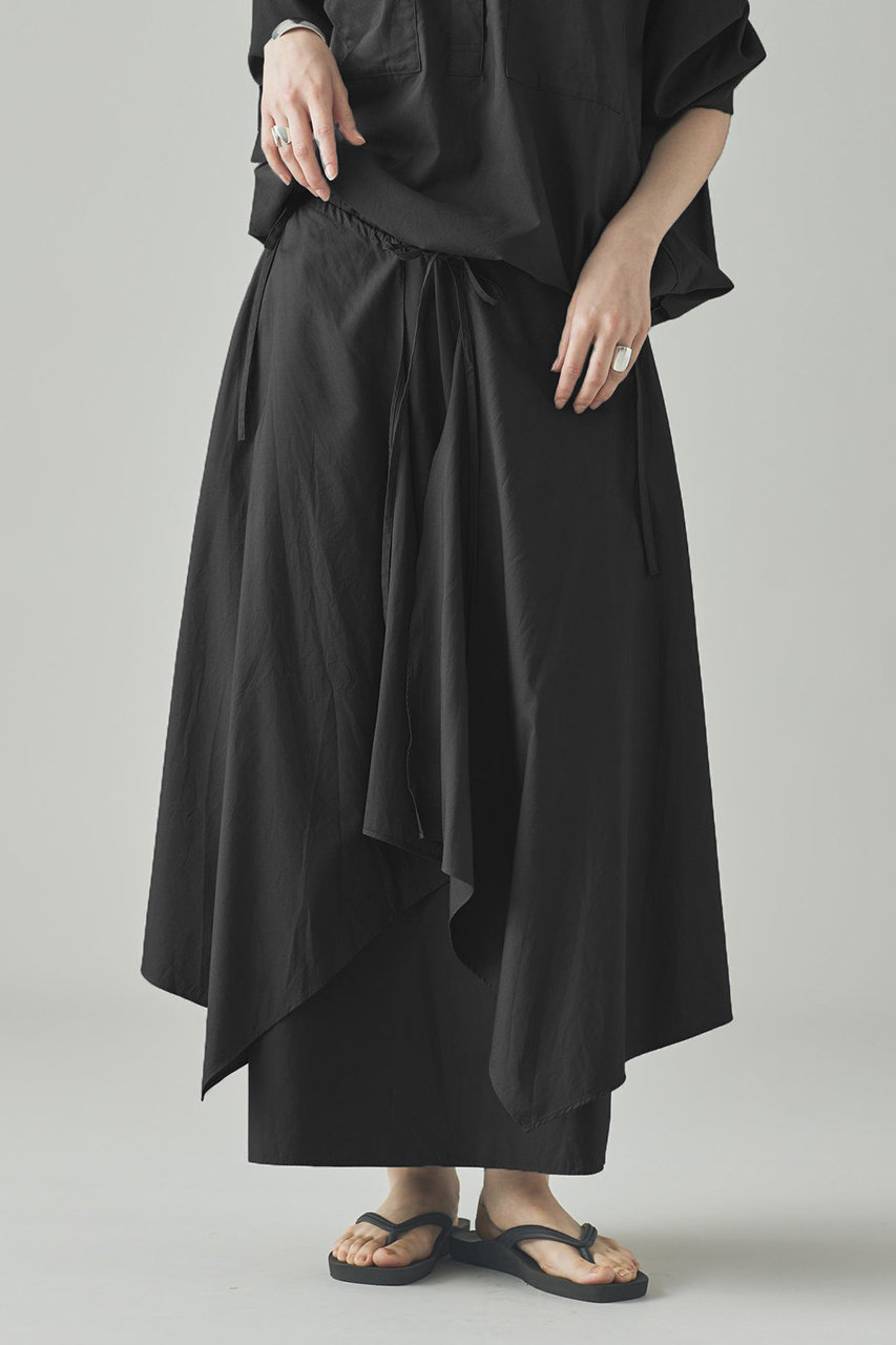 カレンソロジー/Curensologyのコットンサテンスカート(グレー/576223)