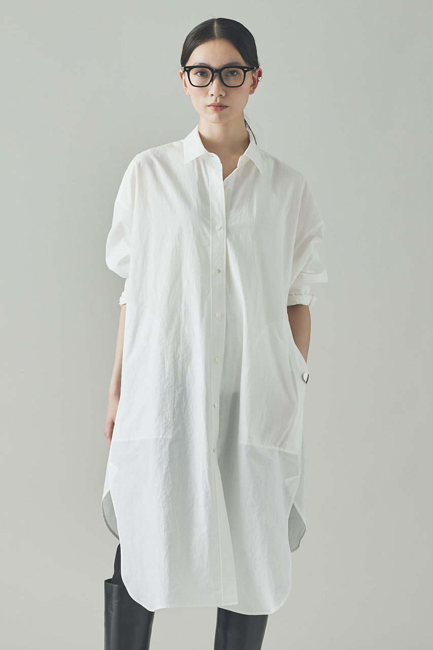 Curensology(カレンソロジー)｜エンシュクロングシャツ/ホワイト の