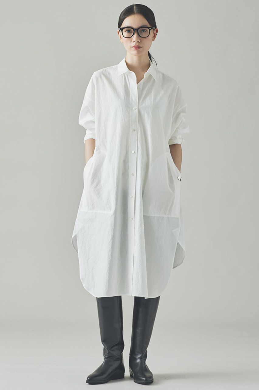 Curensology(カレンソロジー)｜エンシュクロングシャツ/ホワイト の