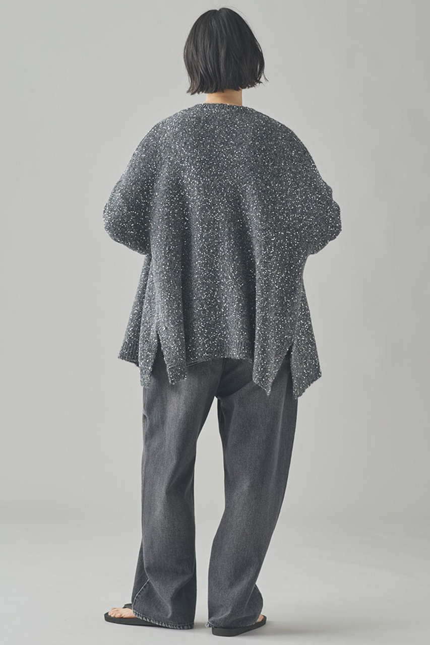 Curensology スパングルニットカーディガ ン スパングルニット