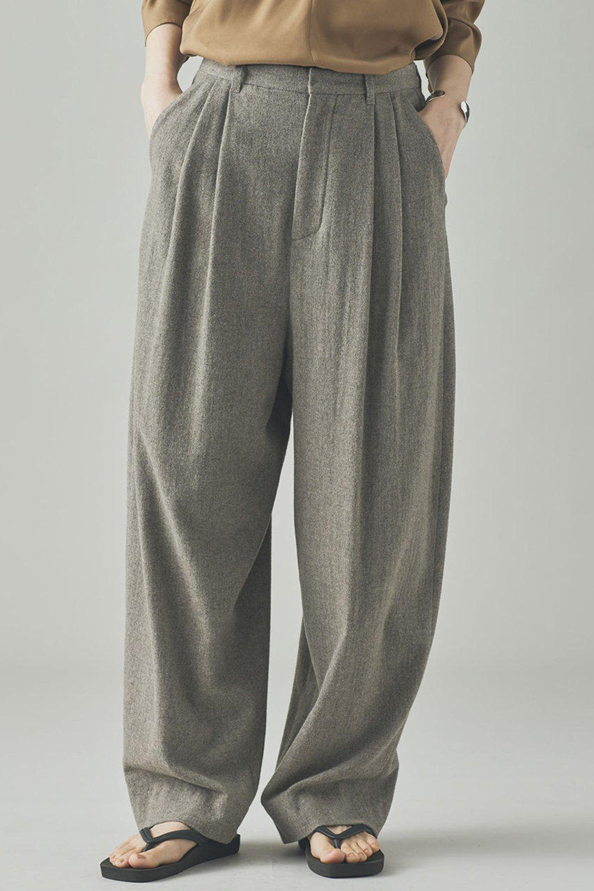 Curensology(カレンソロジー)｜〈C.S.G〉アンセドニアパンツ/ベージュ