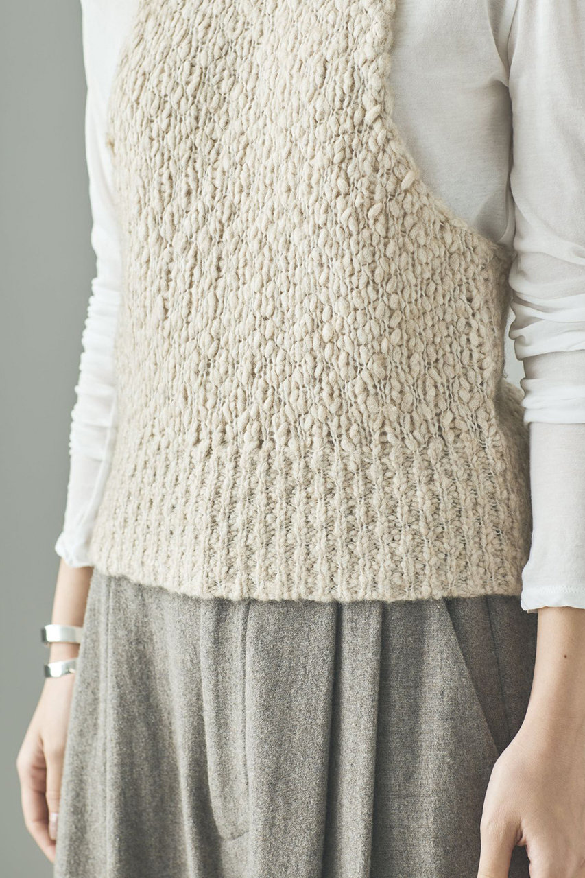 Curensology(カレンソロジー)｜ホルターネックニットプルオーバー