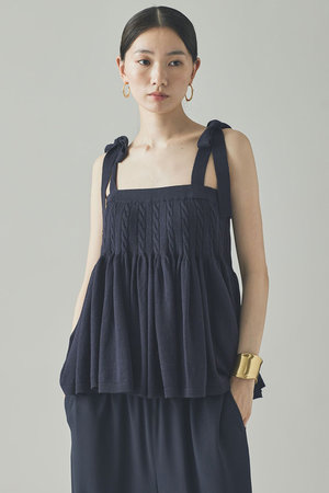 カレンソロジー/Curensologyのウールリネンキャミニット(110300/110301)