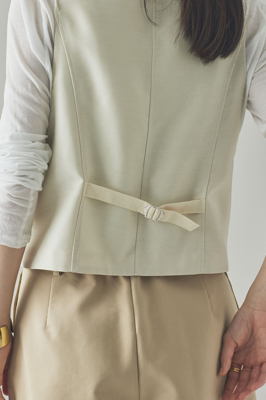 Curensology(カレンソロジー)｜フリンジベスト/エクリュ の通販