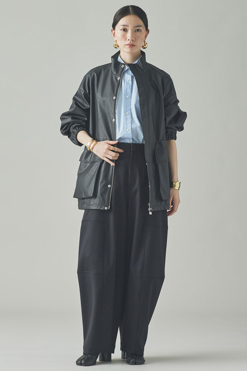 ◆新品未使用 カレンソロジー ブルゾン ブラウン Curensology（カレンソロジー）の「Curensology(カレンソロジー