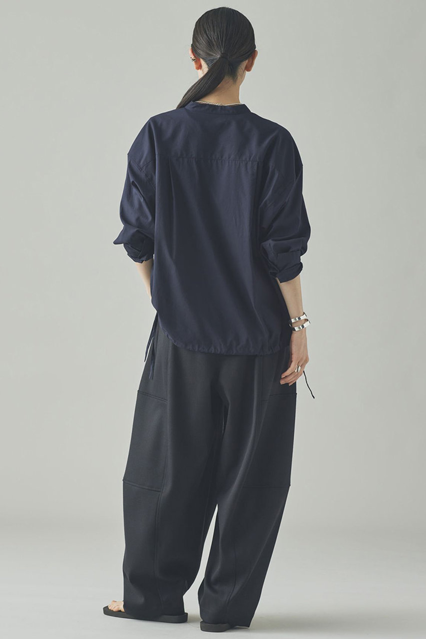 Curensology(カレンソロジー)｜T/Wダブルクロスパンツ/ブラック の通販