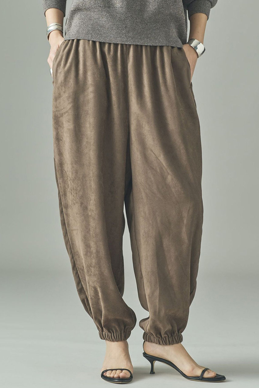 フェイクスウェードバルーンパンツ