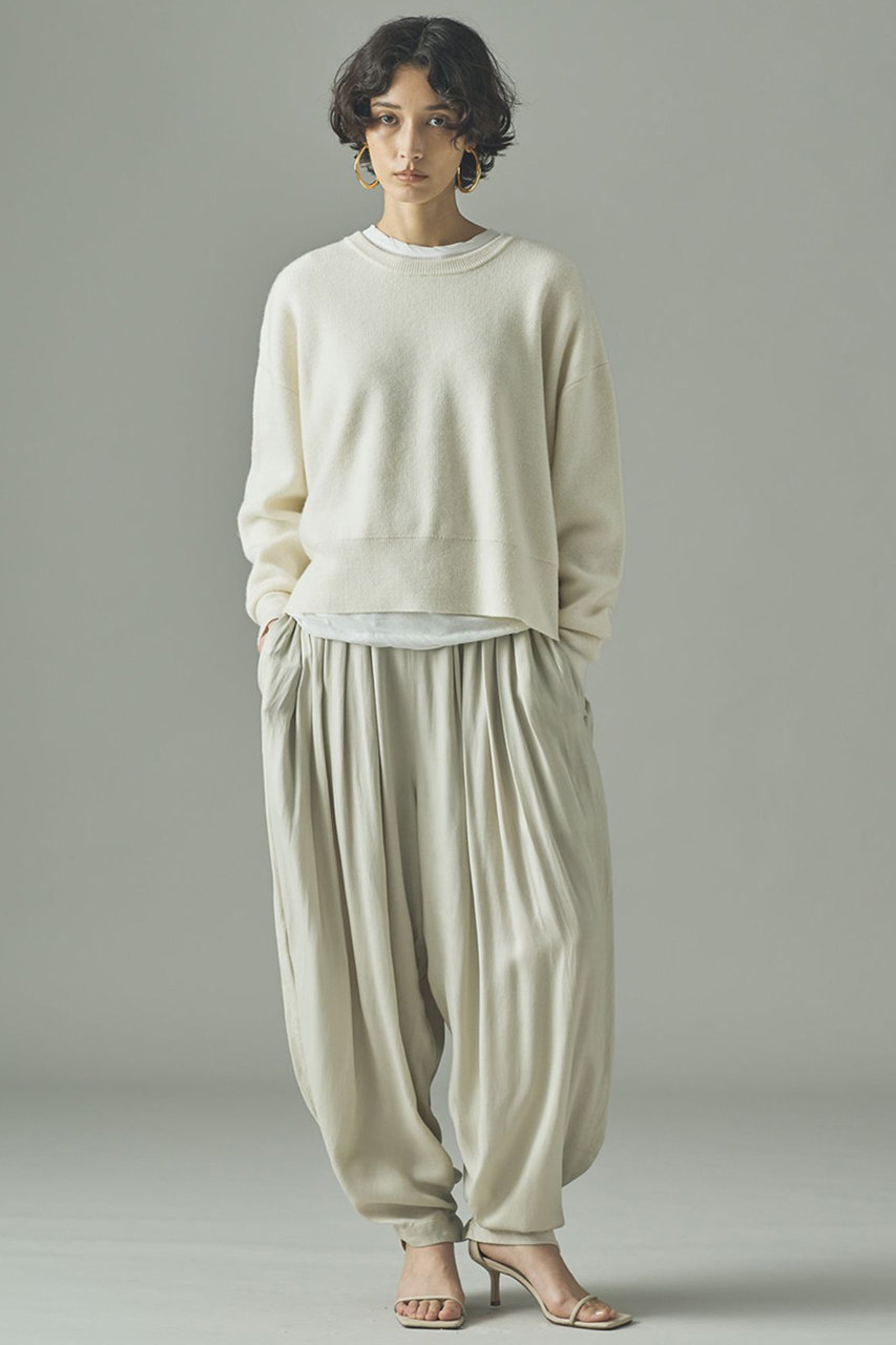 定24200円【Curensology　カレンソロジー】タックテーパードパンツ Curensology パンツ Curensology(カレンソロジー)/ドスキン