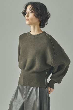 カレンソロジー/Curensologyの〈C.S.G〉ウールジップニットプルオーバー(110300/110301)