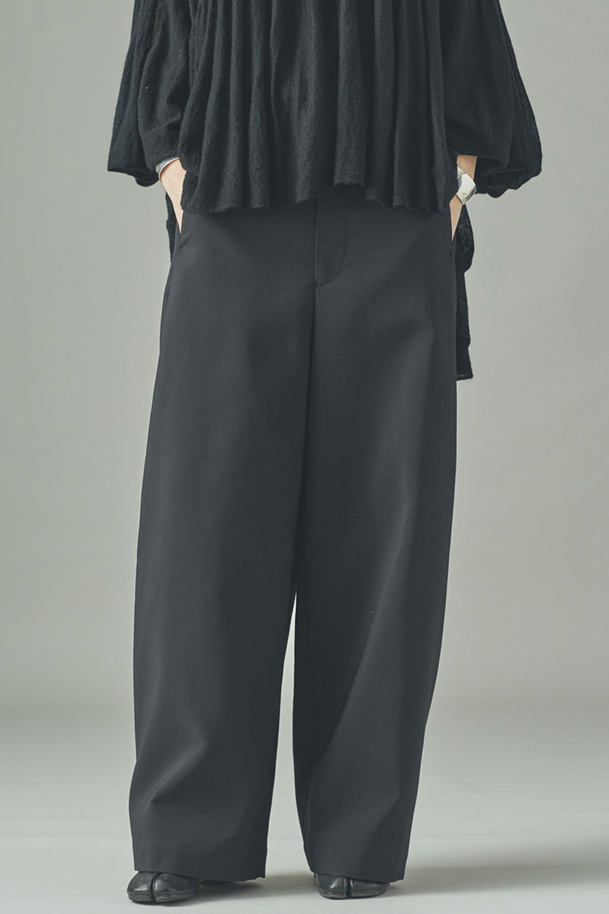 Curensology(カレンソロジー)｜トリプルクロスパンツ/ブラック の通販