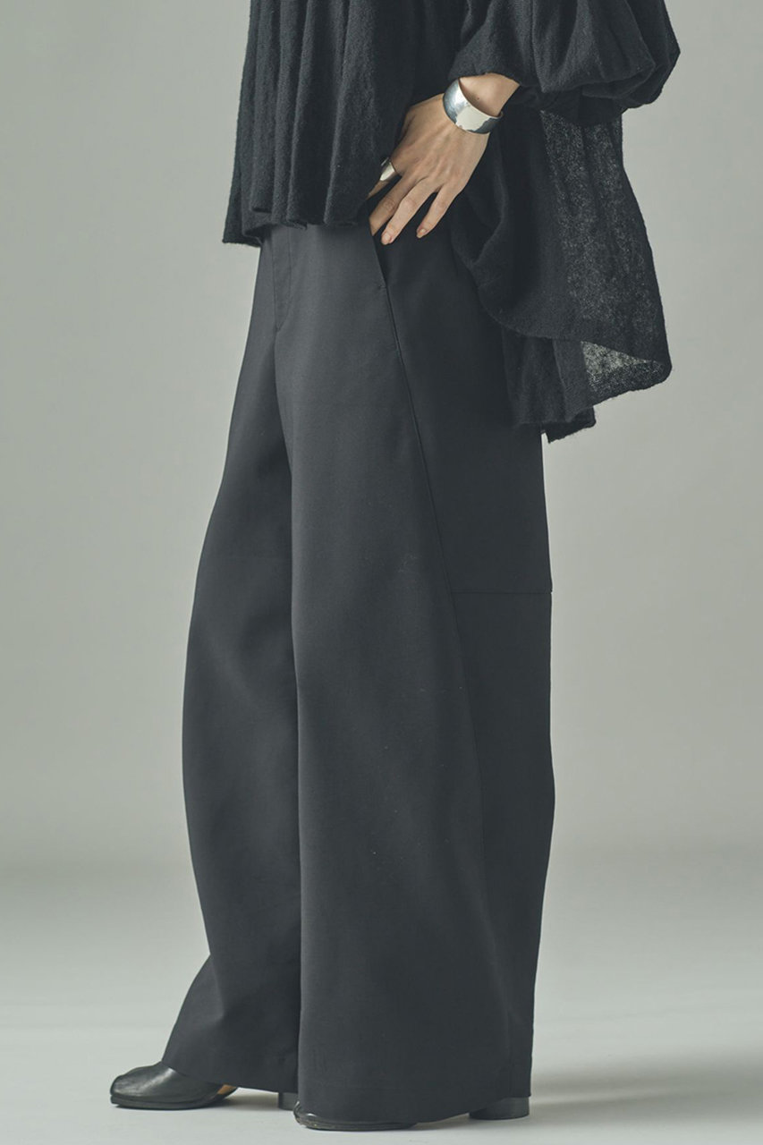 Curensology(カレンソロジー)｜トリプルクロスパンツ/ブラック の通販