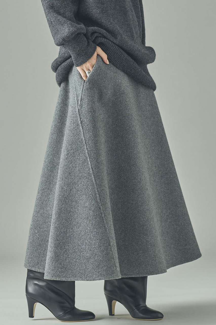 ウールボンディングスカート