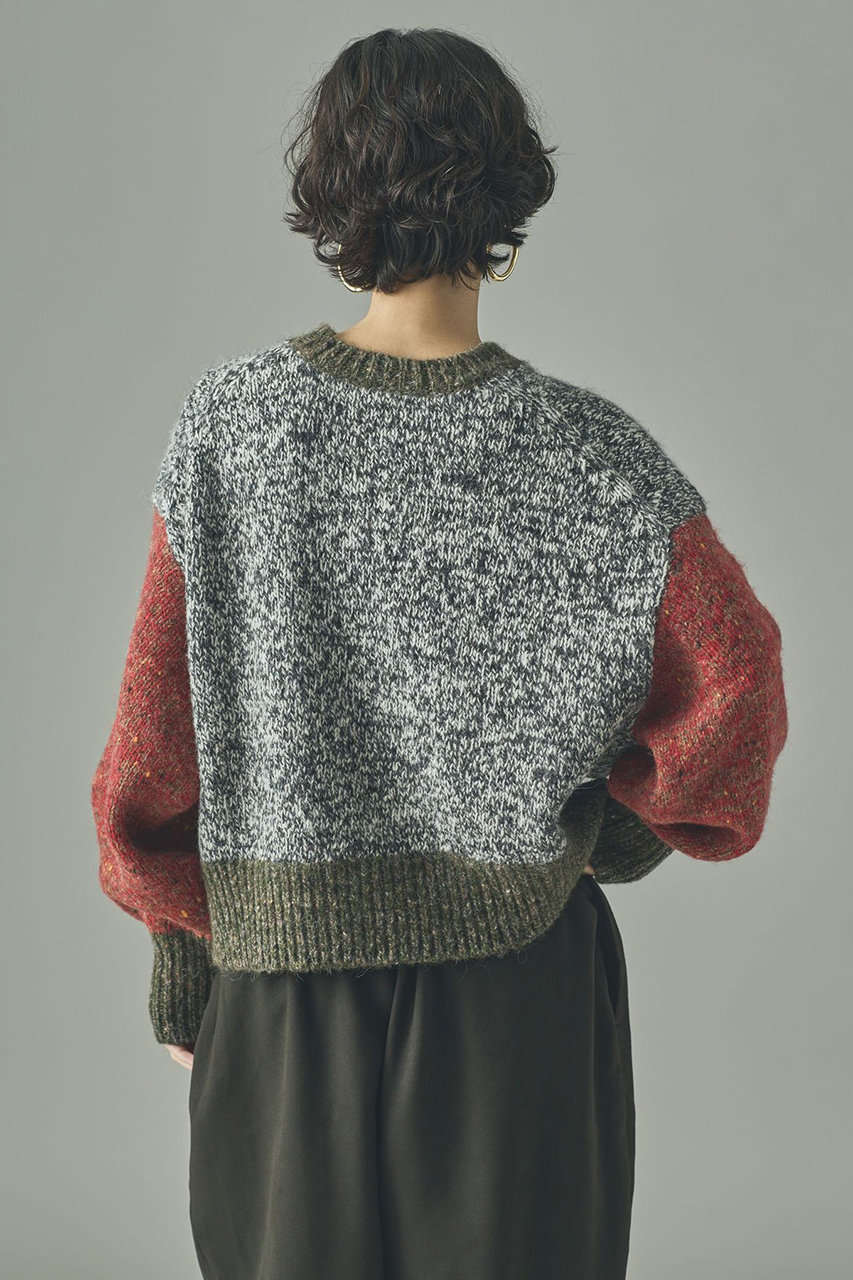 Curensology(カレンソロジー)｜ネップクレイジーニットプルオーバー