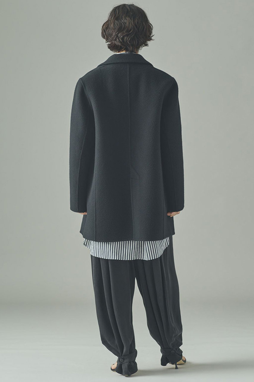 Curensology(カレンソロジー)｜ウールボンディングジャケット/ブラック