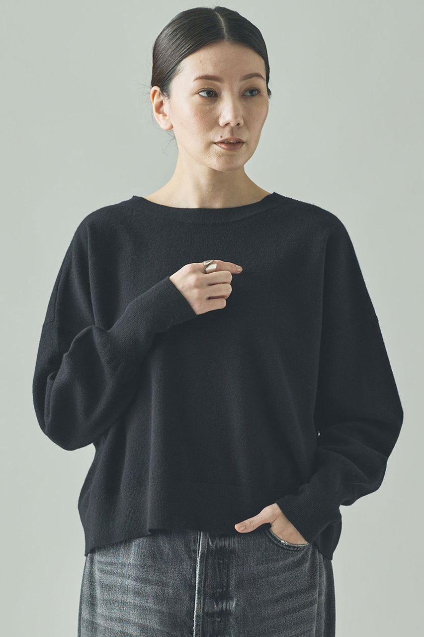 Curensology(カレンソロジー)｜バックレースニットプルオーバー