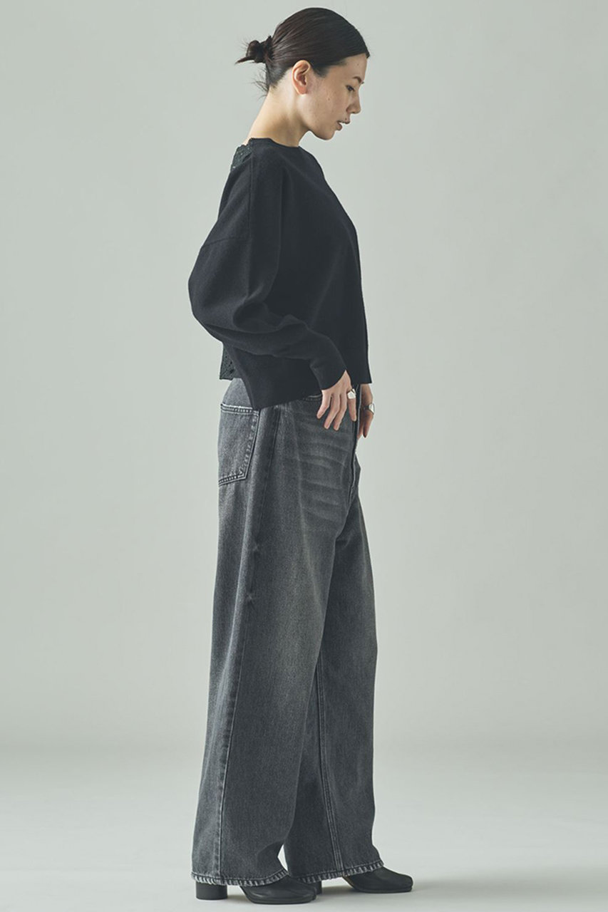 Curensology(カレンソロジー)｜バックレースニットプルオーバー