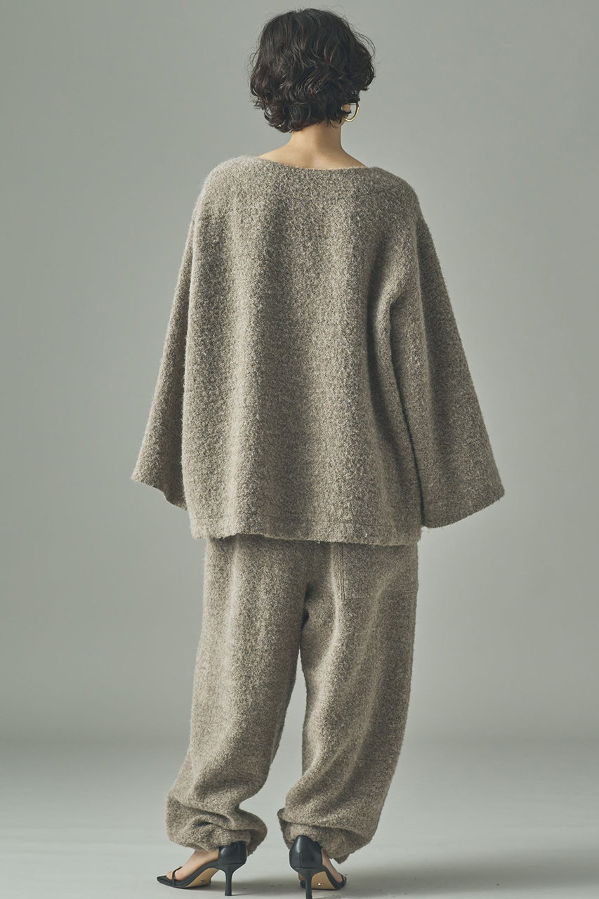 Curensology(カレンソロジー)｜〈C.S.G〉ブークレーパンツ/ベージュ の