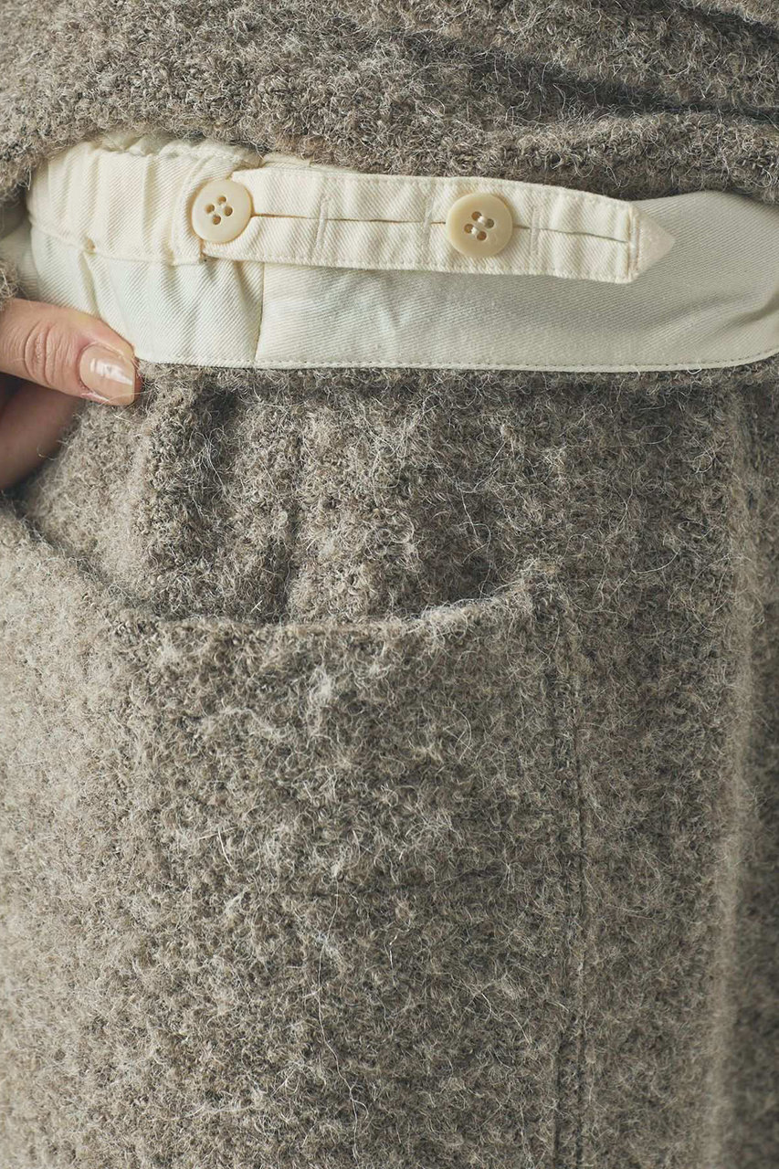 Curensology(カレンソロジー)｜〈C.S.G〉ブークレーパンツ/ベージュ の