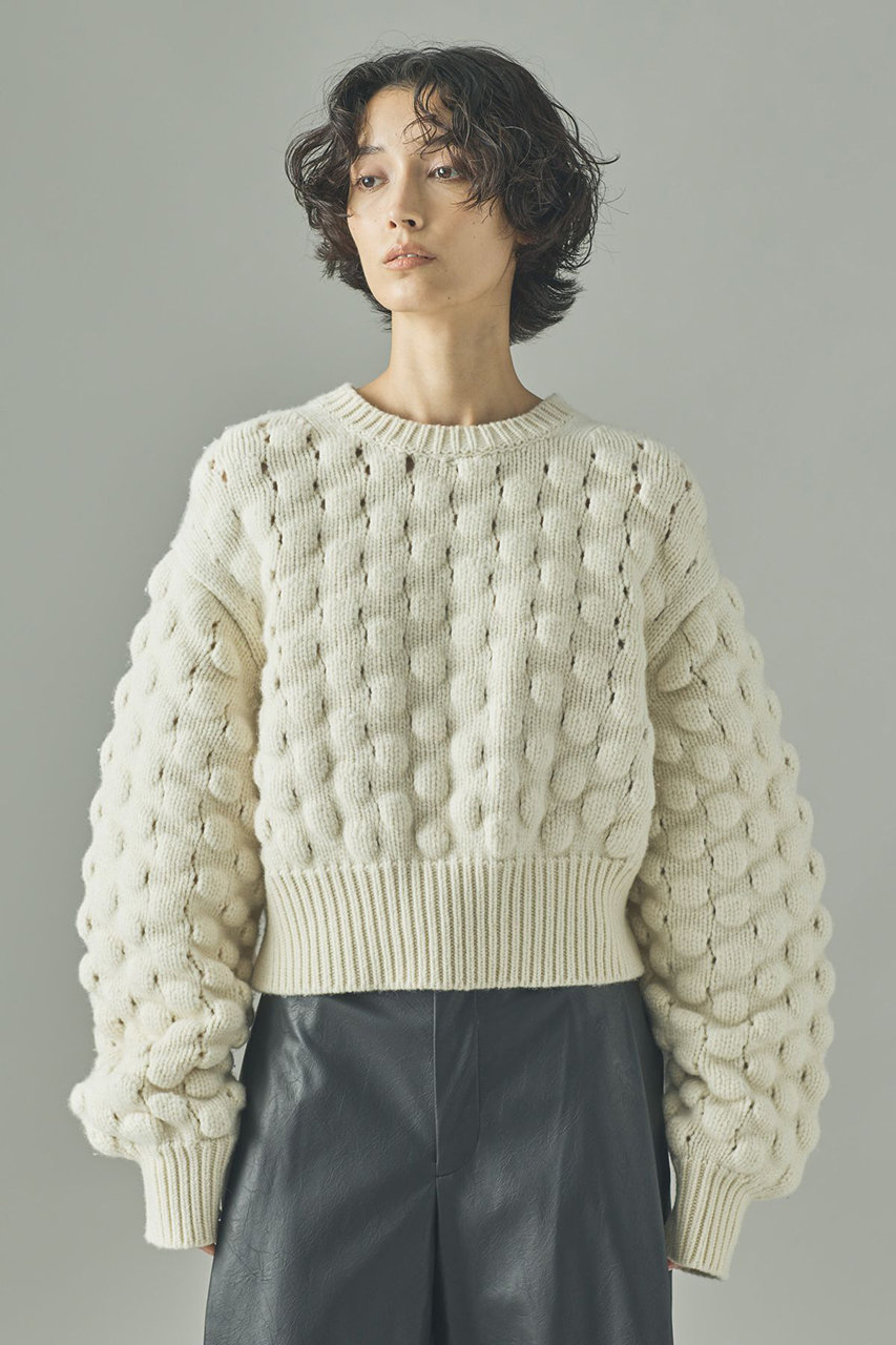 Curensology(カレンソロジー)｜ポコポコバックリボンニットプル