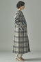 チェックチェスターロングコート カレンソロジー/Curensology