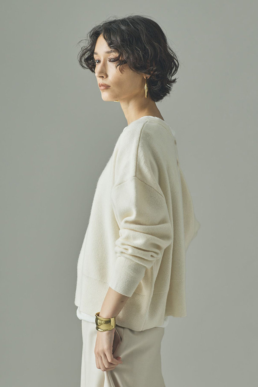 Curensology(カレンソロジー)｜ウールカシミヤ2WAYプルオーバー