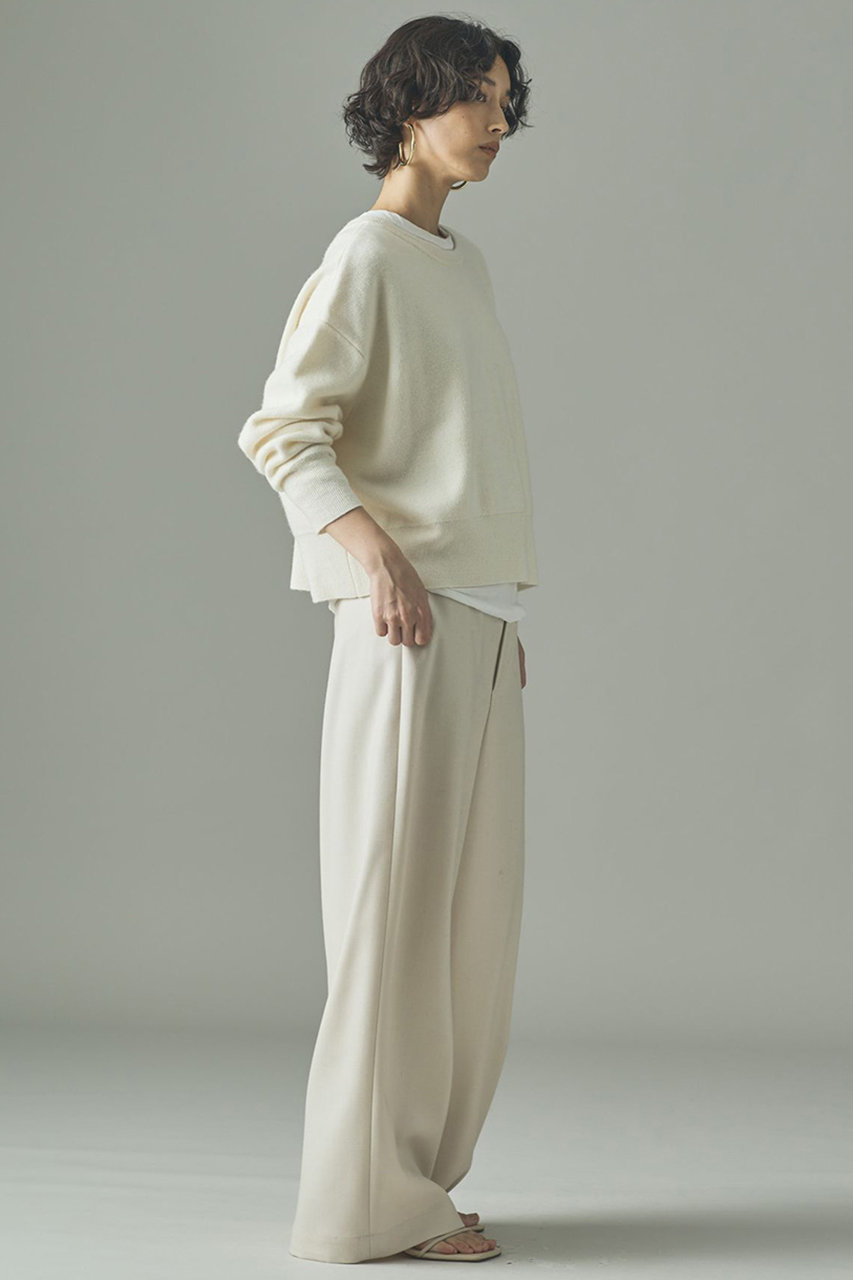 Curensology(カレンソロジー)｜ウールカシミヤ2WAYプルオーバー