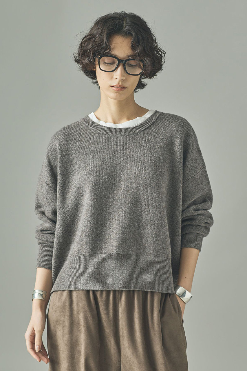 美品✨【大きいサイズ】DAMA カシミヤ100% ニットワンピース LL〜3L 美品✨【大きいサイズ】DAMA カシミヤ100% ニットワンピース LL