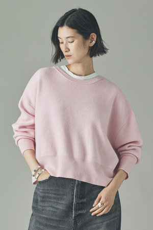 カレンソロジー/Curensologyの【予約販売】ウールカシミヤ2WAYプルオーバー(110300/110301)