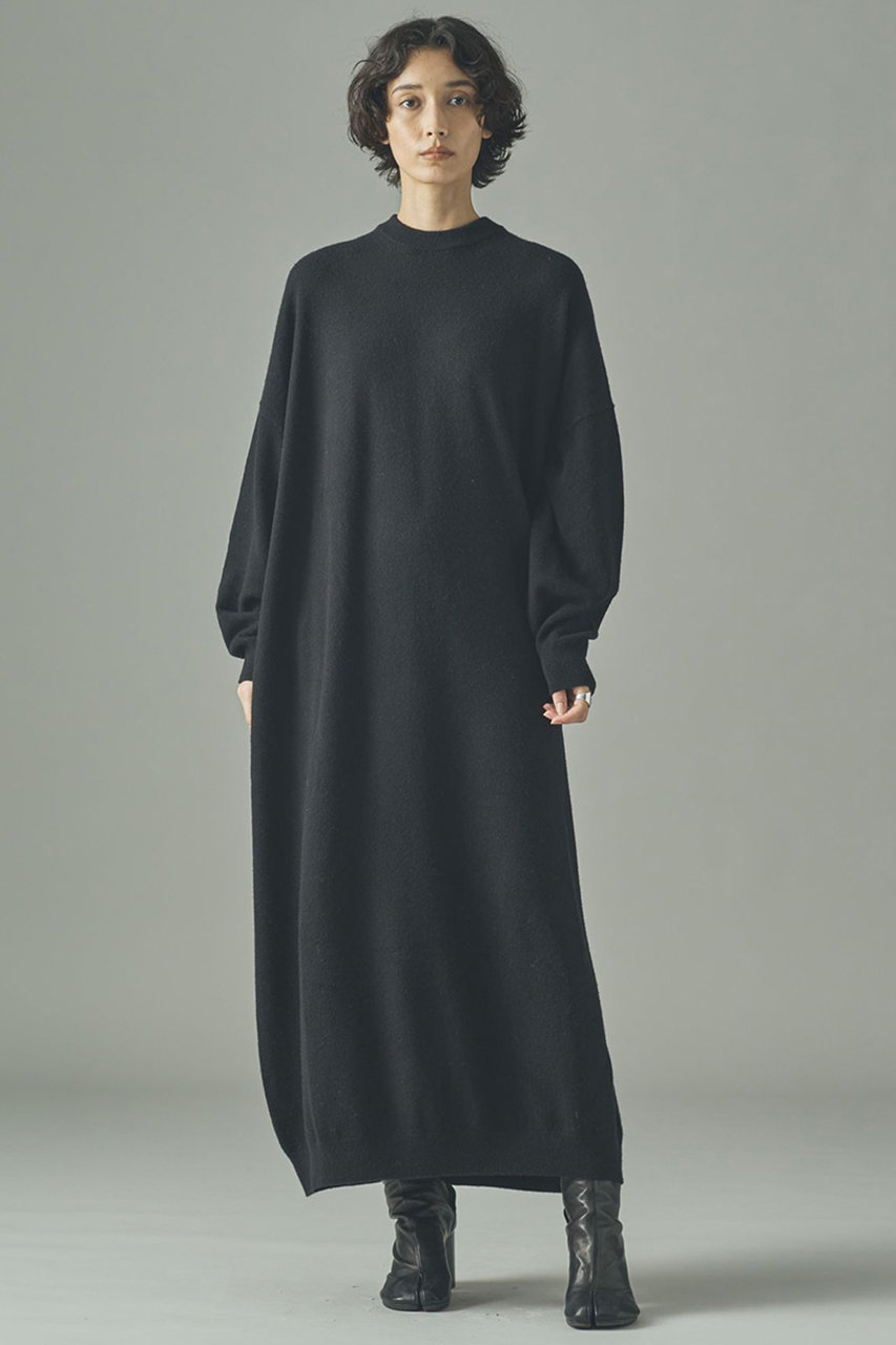 Curensology(カレンソロジー)｜ウールカシミヤニットワンピース
