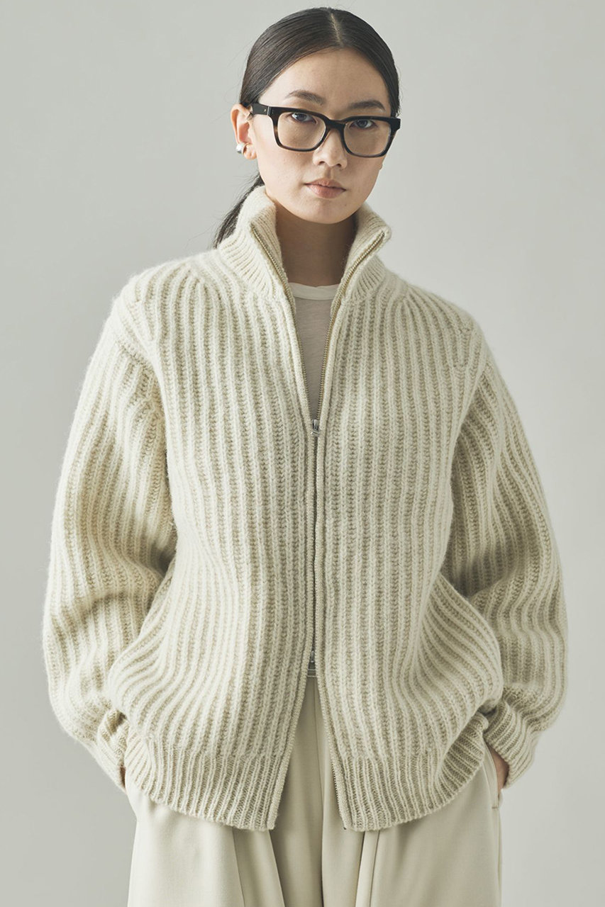 カレンソロジー/Curensologyのアゼアミニットブルゾン(エクリュ/603783)