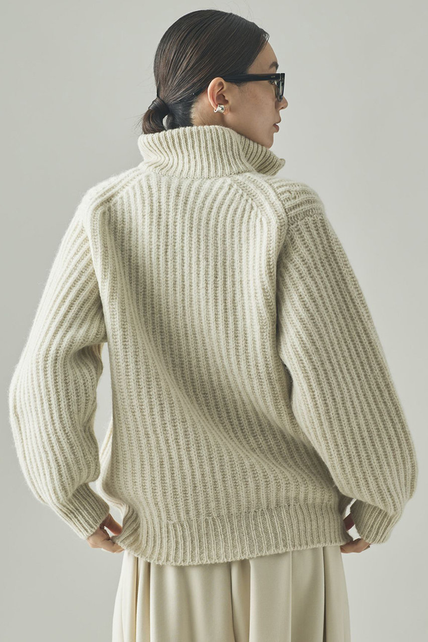 Curensology(カレンソロジー)｜アゼアミニットブルゾン/エクリュ の