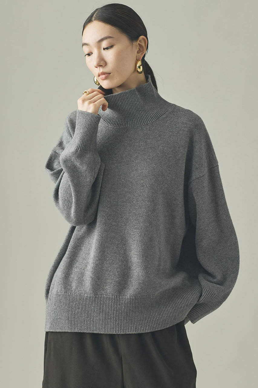 Curensology(カレンソロジー)｜ウールカシミヤタートルネックニット