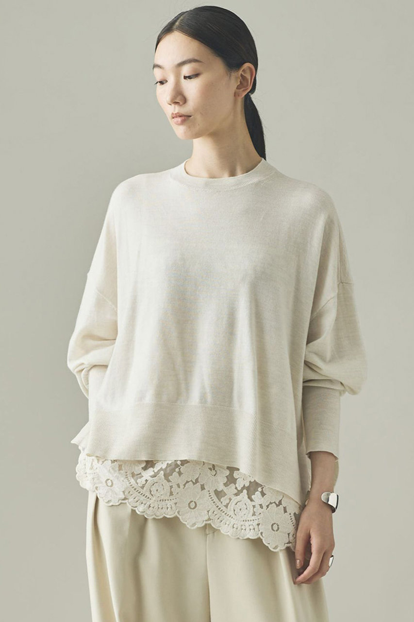 Curensology(カレンソロジー)｜【予約販売】ハイゲージレースニット