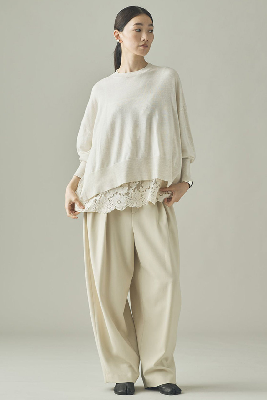 Curensology(カレンソロジー)｜【予約販売】ハイゲージレースニット