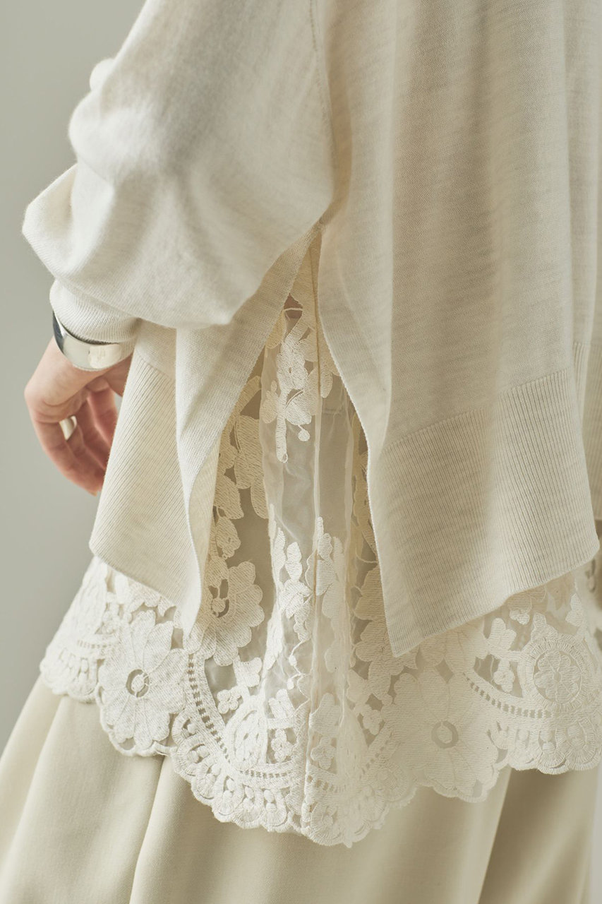 Curensology(カレンソロジー)｜【予約販売】ハイゲージレースニット