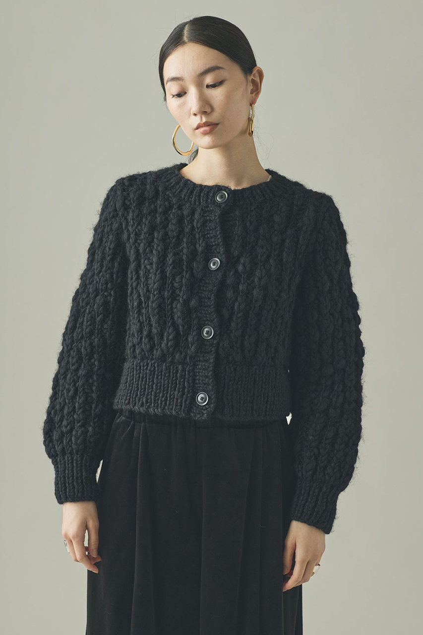 完売品☆Curensology/ニットフレアトップス(ブラック) カレンソロジー ニットフレアトップス ブラック Curensology ニット