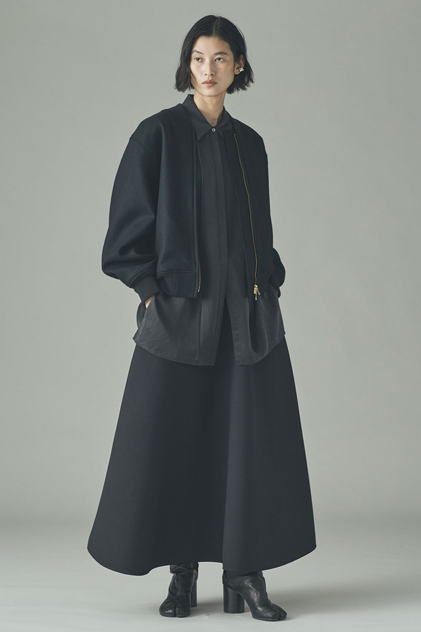 カレンソロジー　ダブルジップブルゾンブラウス カレンソロジー ダブルジップブルゾンブラウス Curensology（カレン