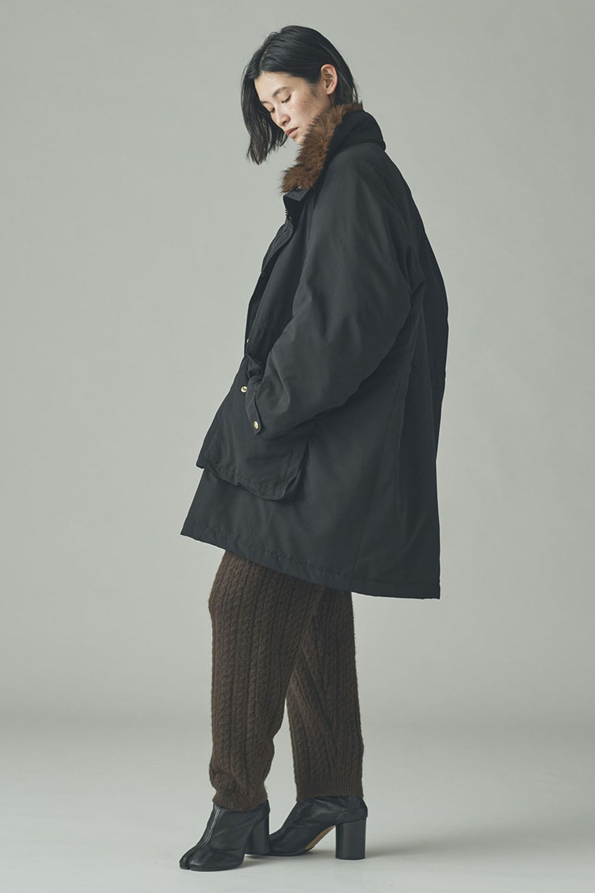 Curensology カレンソロジー　スウェーディッシュモッズコート　38 Curensology(カレンソロジー)/＜&RC＞フェイクファーエリツキスウェー