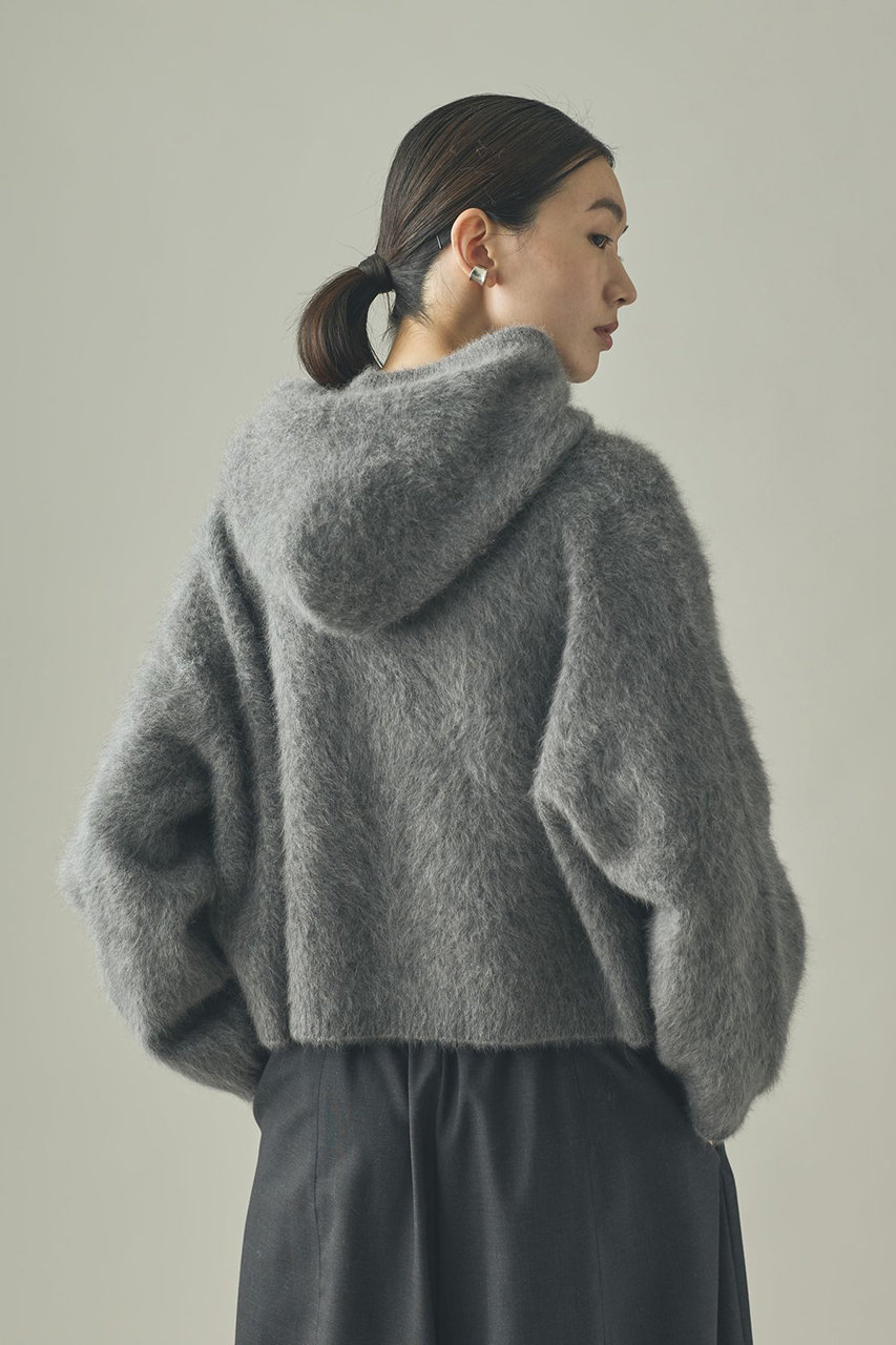 Curensology(カレンソロジー)｜FOXカシミヤバラクラバ/グレー の通販