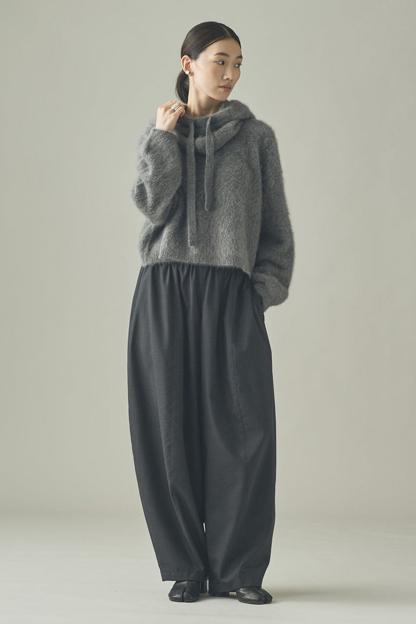 ＫＡＲＡシングル バラ売り可 Curensology(カレンソロジー)｜FOXカシミヤバラクラバ/グレー の通販