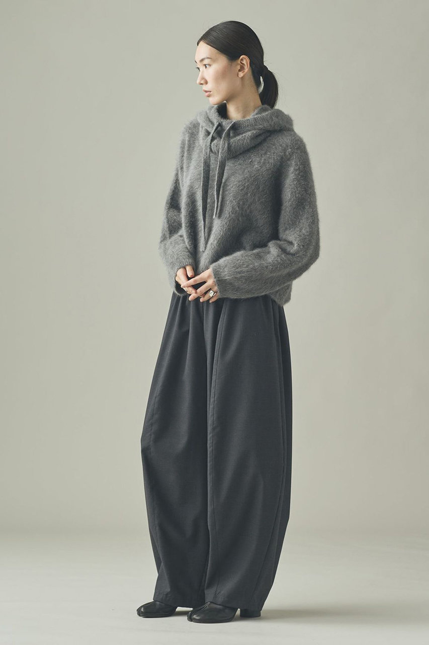 Curensology(カレンソロジー)｜FOXカシミヤバラクラバ/グレー の通販