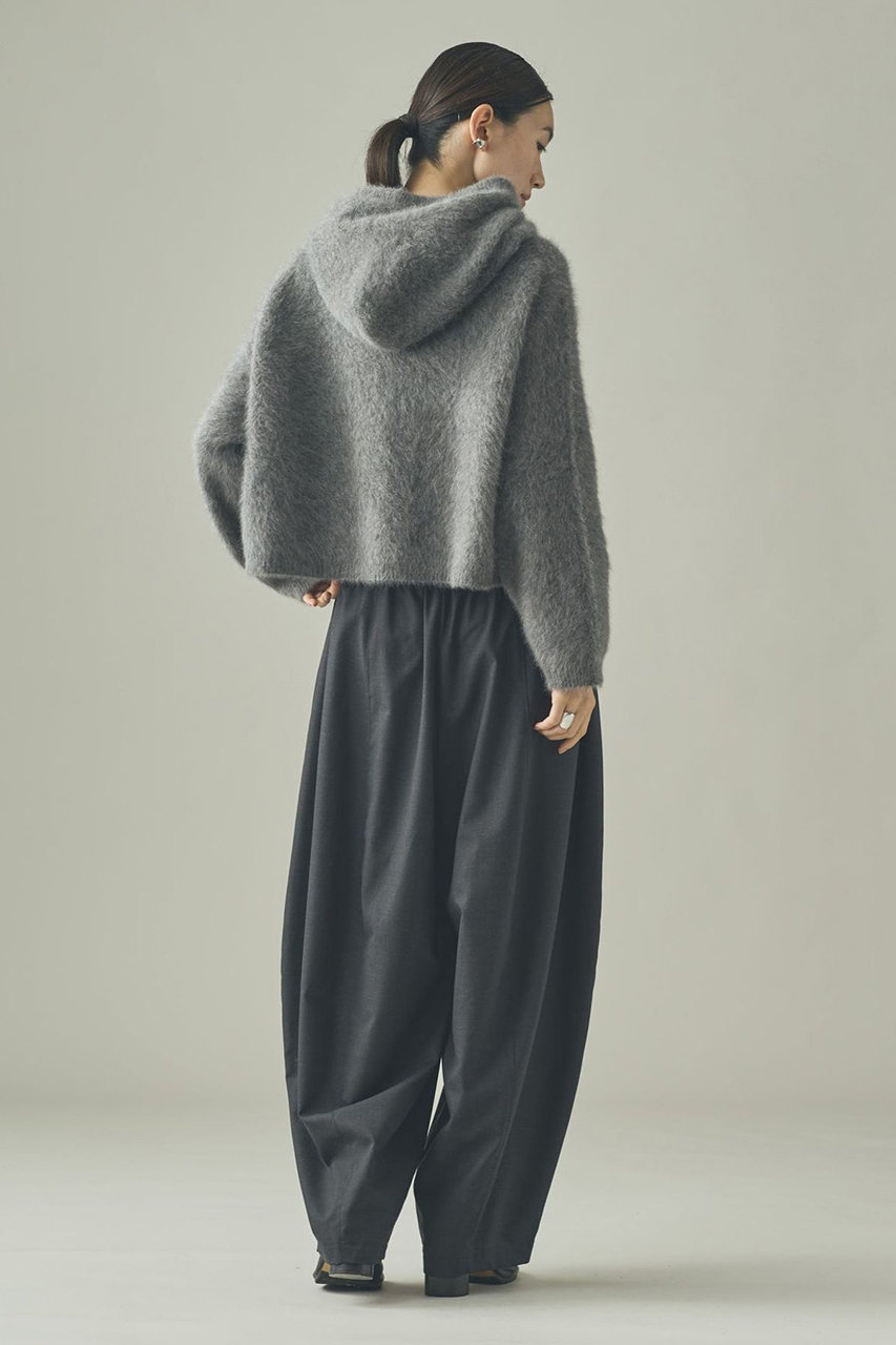 Curensology(カレンソロジー)｜FOXカシミヤバラクラバ/グレー の通販