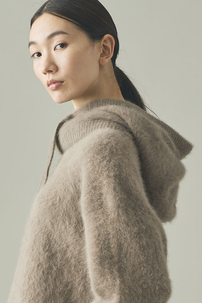 Curensology FOXカシミヤバラクラバ (モカ, F) カレンソロジー ELLE SHOP Curensology FOXカシミヤバラクラバ (モカ, F) カレンソロジー ELLE SHOP