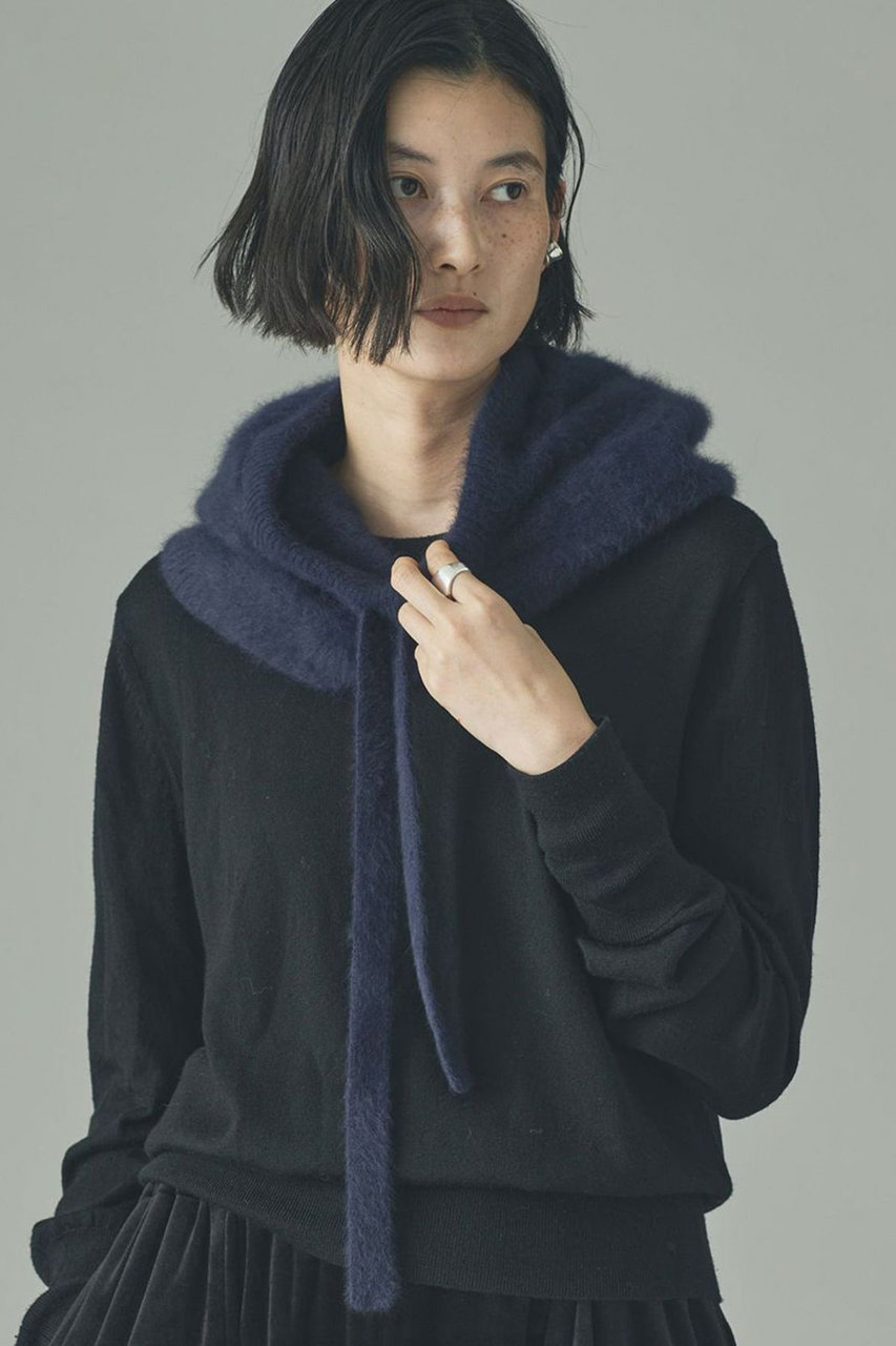 Curensology FOXカシミヤバラクラバ (ネイビー, F) カレンソロジー ELLE SHOP Curensology FOXカシミヤバラクラバ (ネイビー, F) カレンソロジー ELLE SHOP